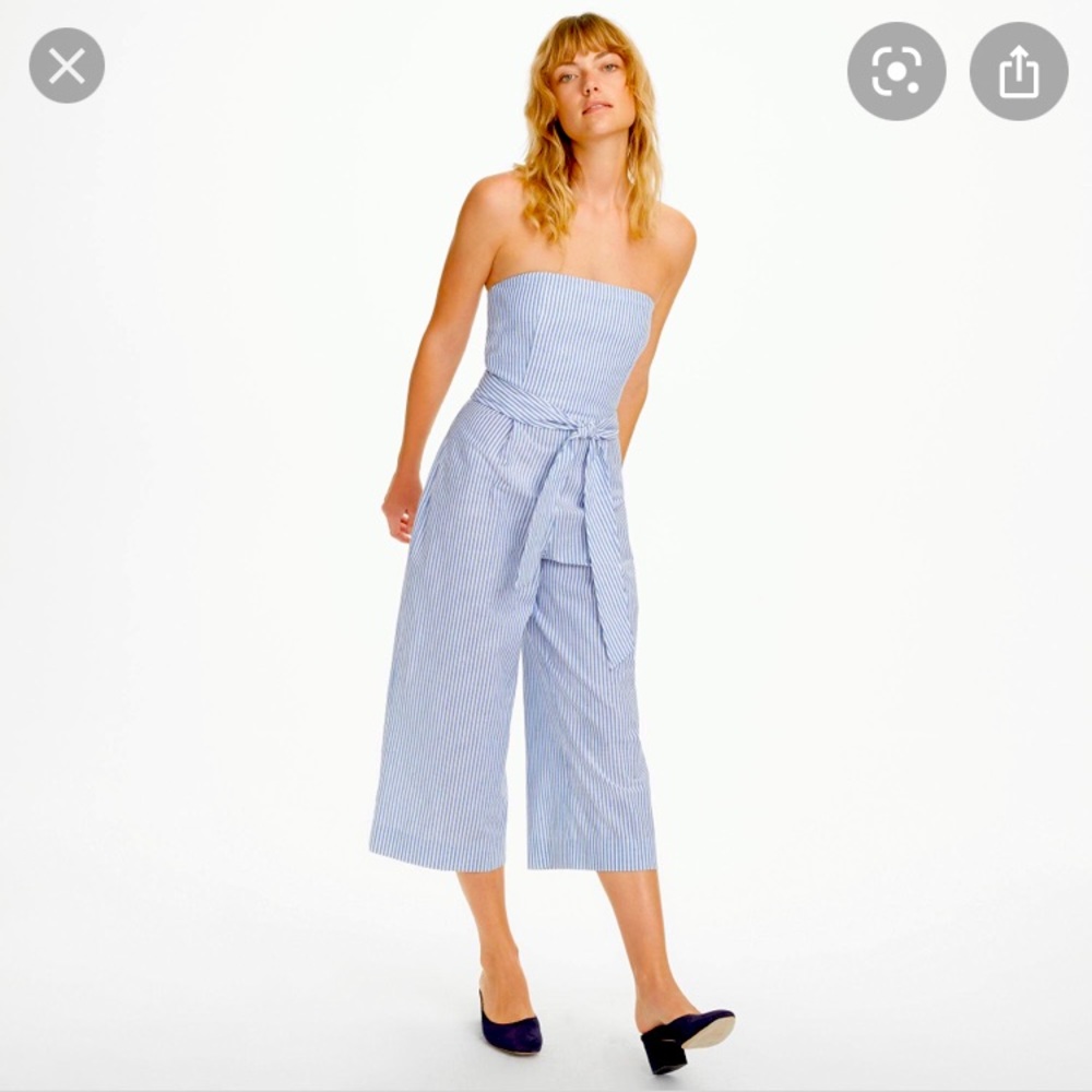 Club Monaco Linen Jumpsuit